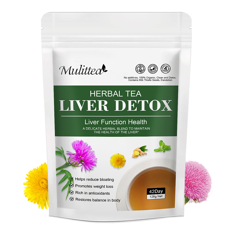 Dandelion Detox Tea - Mulittea Liver Detox Tea with Dandelion