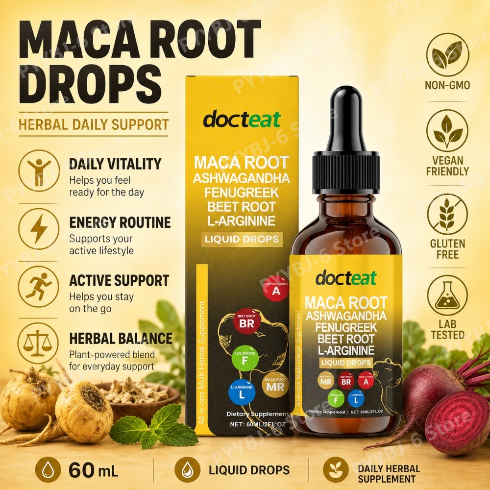 Herbal Wellness Liquid - Maca Root Beet Root L-Arginine Liquid
