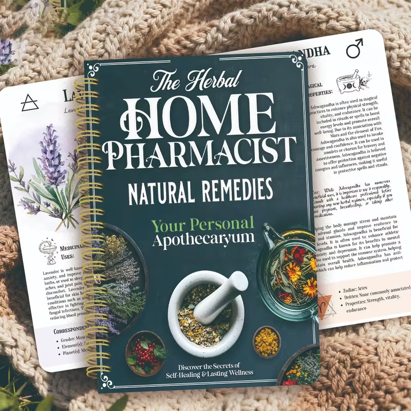 Herbal Wellness Guide - Herbal Home Pharmacist Natural Remedies Book