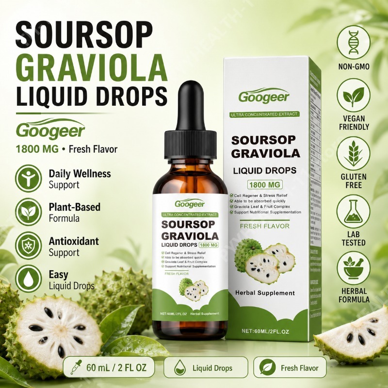 Soursop Graviola Leaf and Frui - Herbal Wellness Liquid 评论和价格