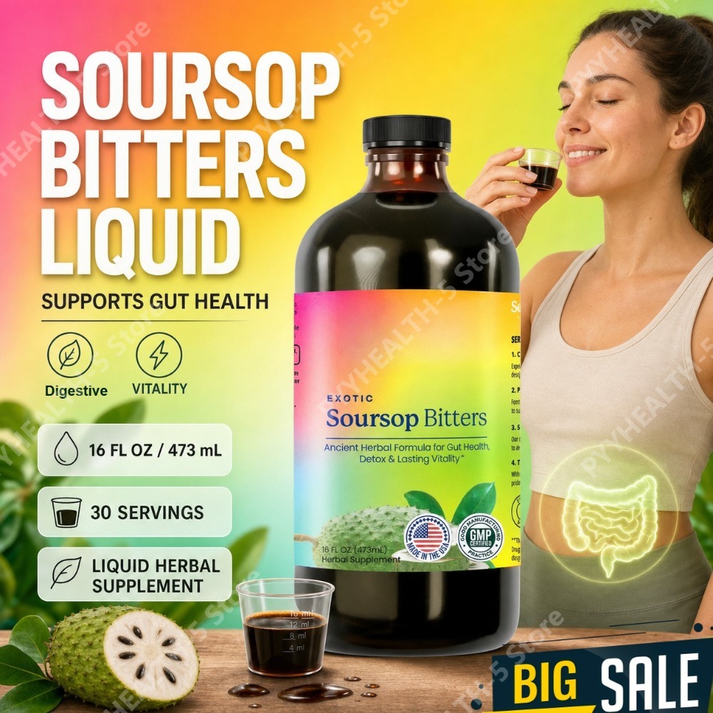 Herbal Soursop Bitters Liquid  - Herbal Wellness Liquid 评论和价格