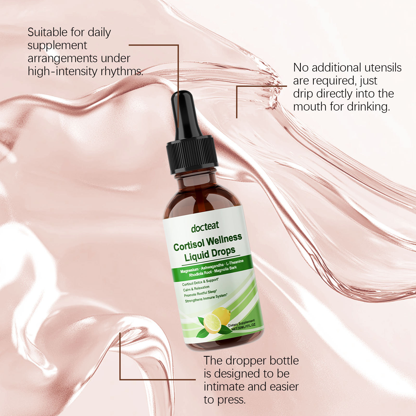 Women Cortisol Wellness Drops  - Herbal Wellness Liquid 评论和价格