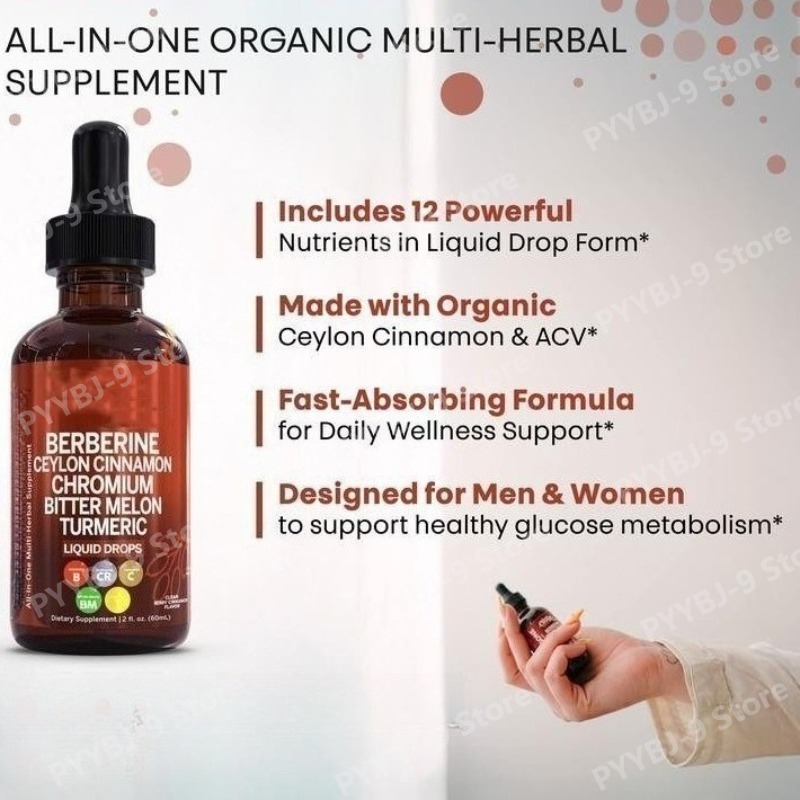 Berberine Chromium Turmeric Gi - Herbal Wellness Liquid 评论和价格