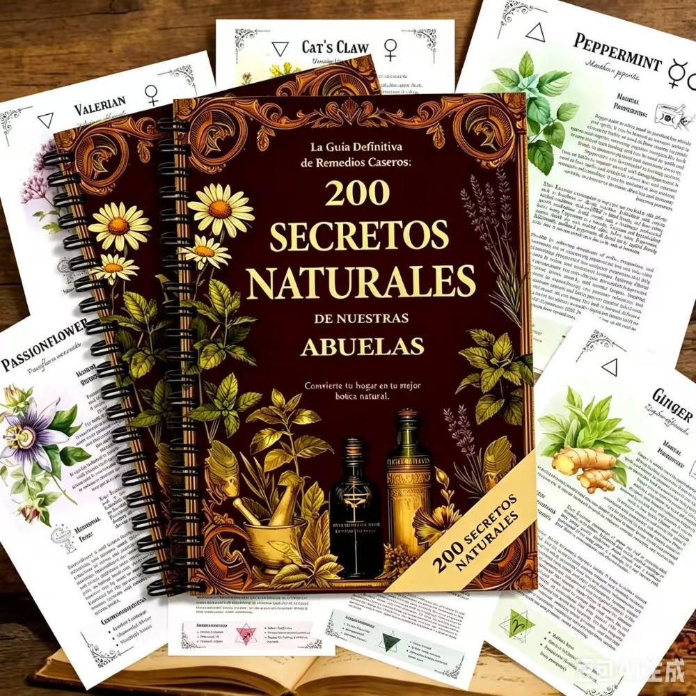 200 Natural Secrets A5 Spanish - Herbal Wellness Guide 评论和价格