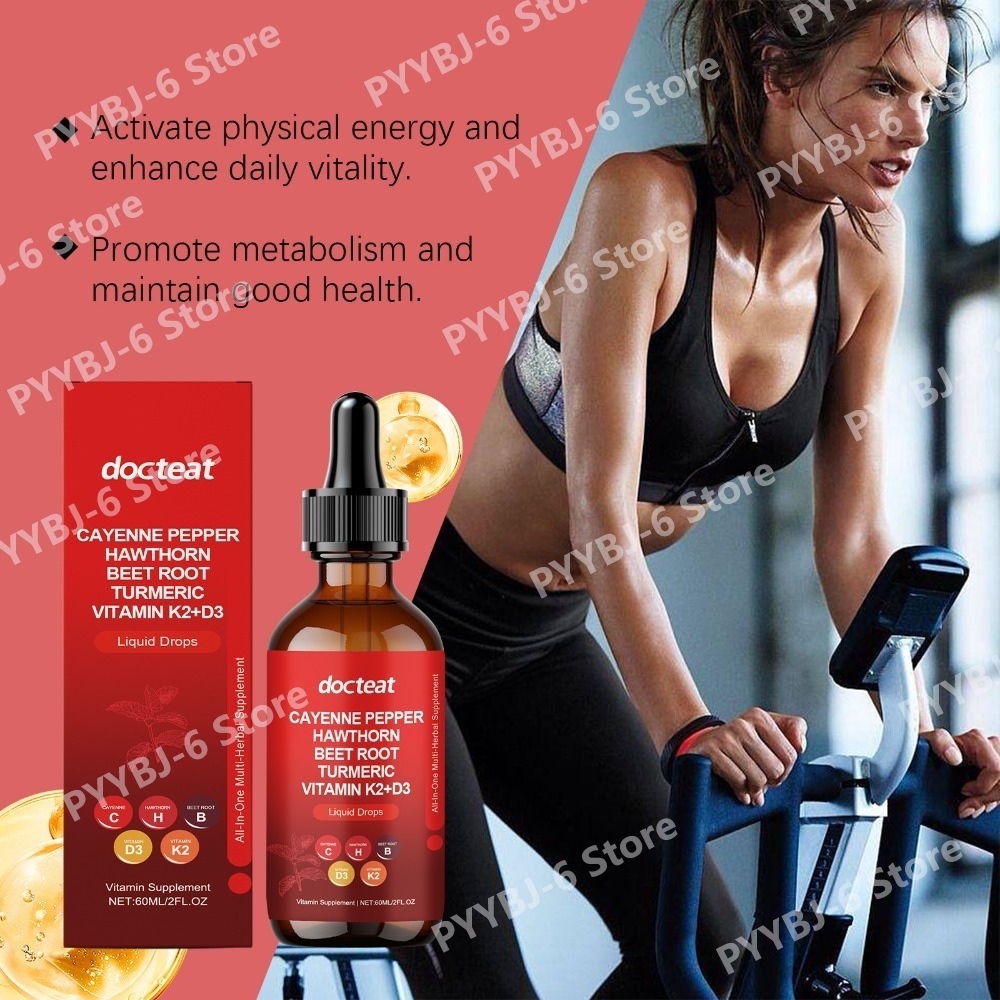 Cayenne Pepper Liquid Drops wi - Herbal Wellness Liquid 评论和价格