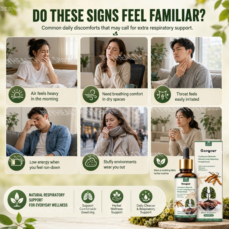 Googeer Cordyceps Drops Herbal - Herbal Wellness Liquid 评论和价格